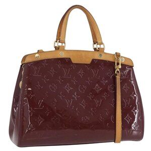 Authentic LOUIS VUITTON Monogram Vernis Blair MM Shoulder Bag bst672-022826